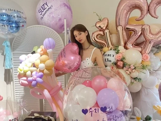 13th debut anniversary Suzy
