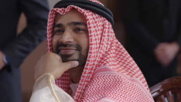 The Arab Prince played by Anupam Tripathi 
