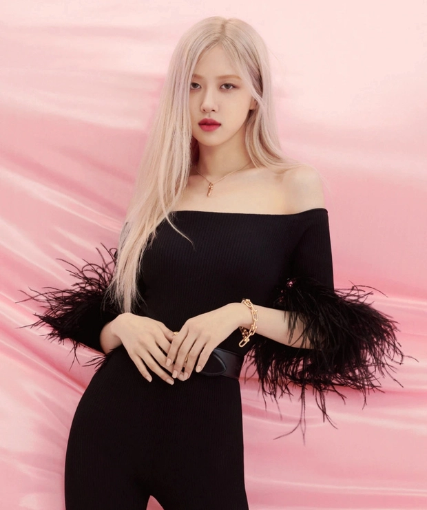 black pink rose
