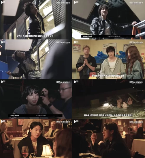 bts jungkook mv behind the scene