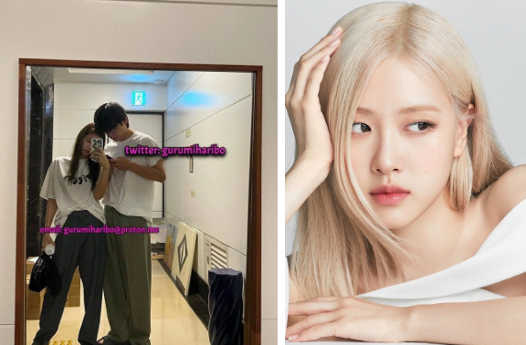 jennie blackpink bts v rose 