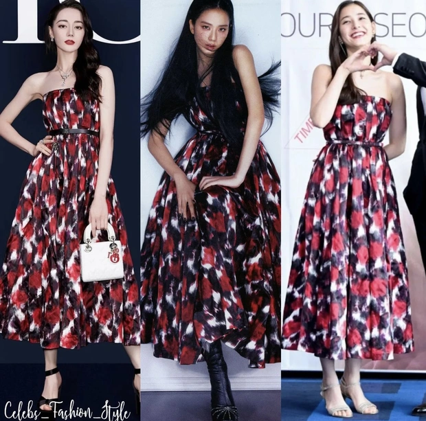 Dilraba Dilmurat, BLACKPINK Jisoo, and Yuko Araki