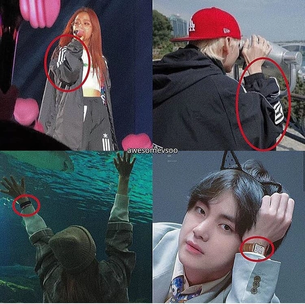 bts v jisoo
