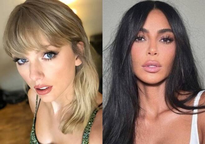 Taylor Swift Kim Kardashian 
