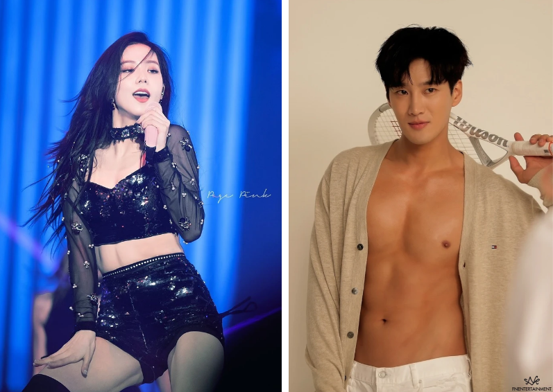 jisoo blackpink ahn bo hyun