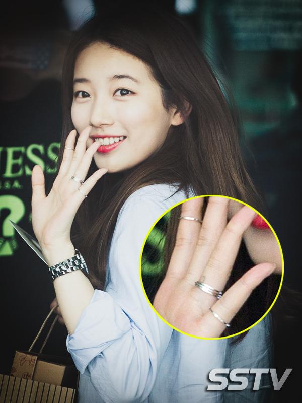 Suzy was previously sighted with the item. Speculations arise the ring is only a famous accessory in Korea