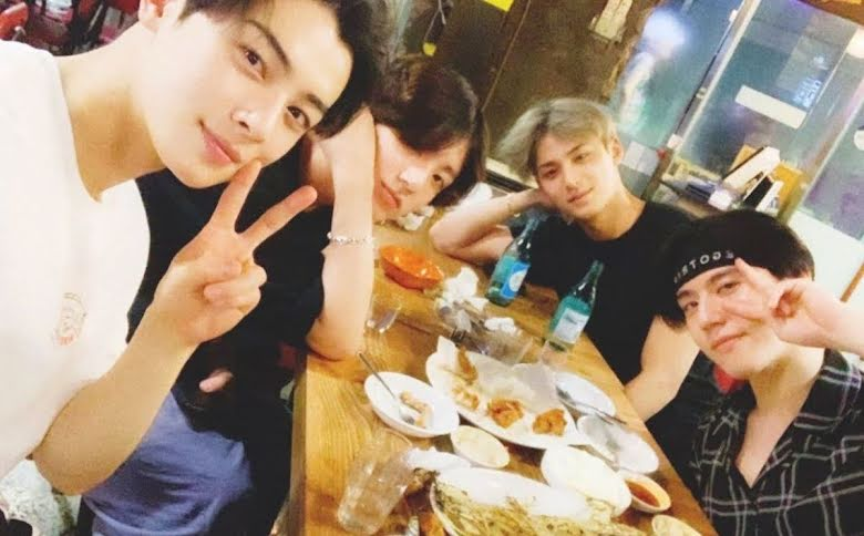 jungkook cha eun woo mingyu yugyeom