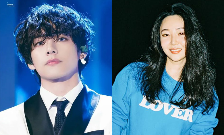 BTS V Min Hee-jin collab