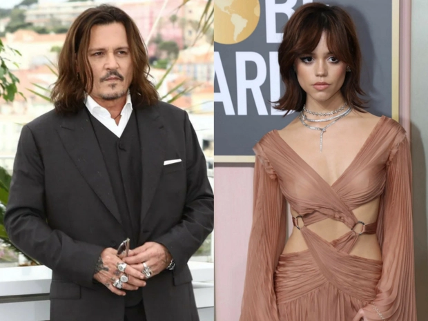 Johnny Depp - Jenna Ortega