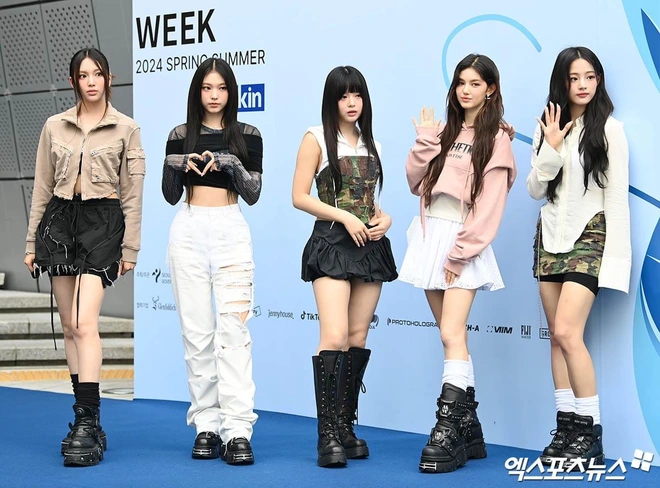 newjeans seoul fashion week