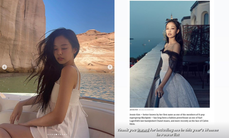 Jennie Selected Among '2023's Influential Women: Top 50