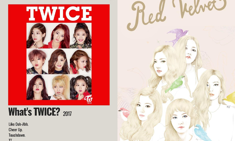 twice and red velvet songs
