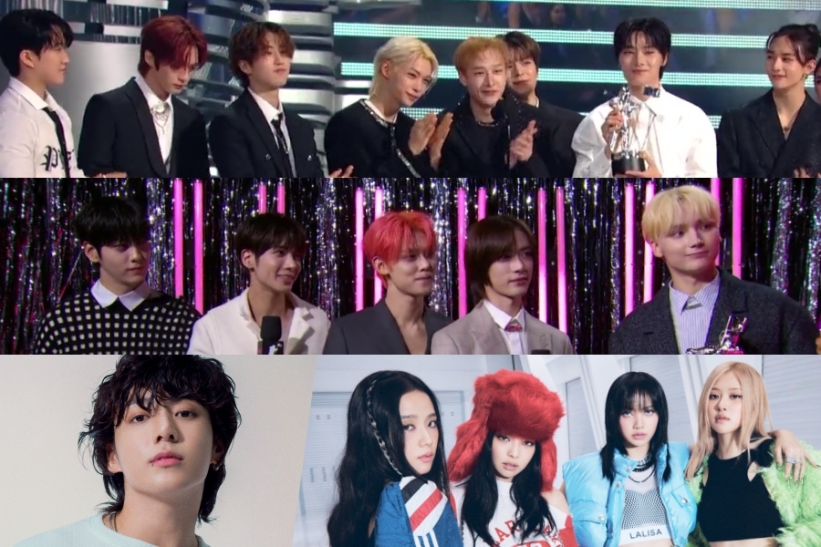 stray kids txt jungkook blackpink thumbnail