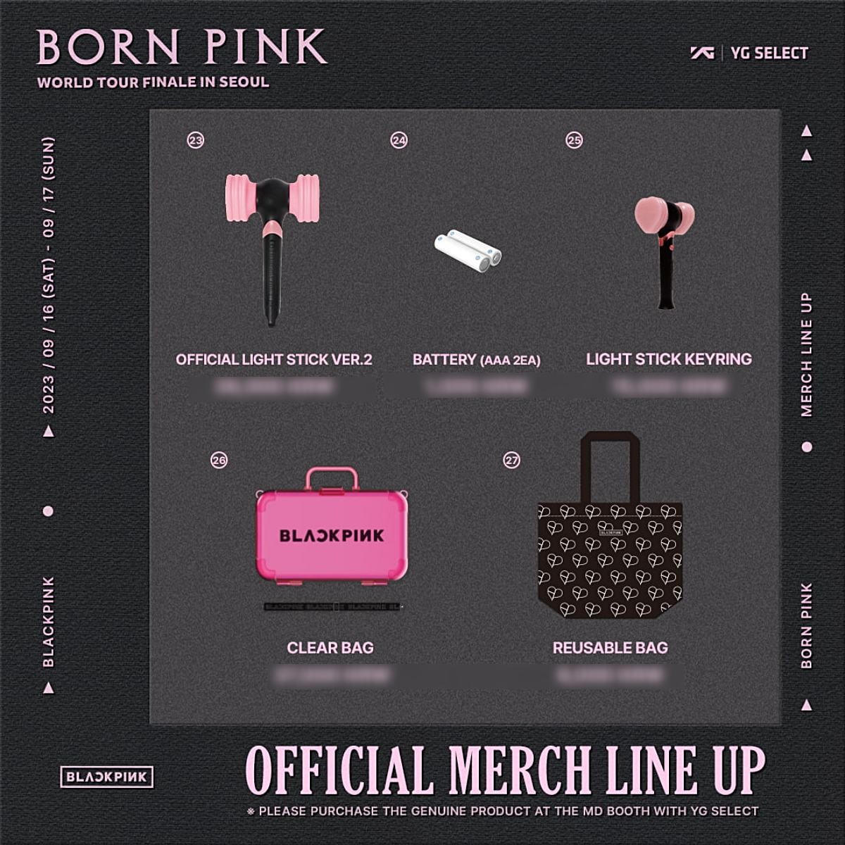 blackpink line up 