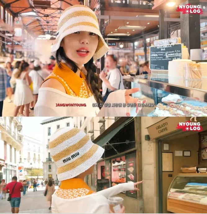 jang won young in spain