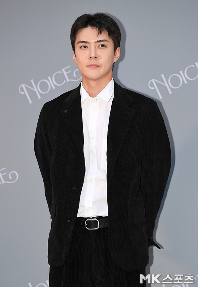 EXO Sehun with his chic visuals