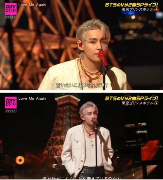 bts v cdtv japan