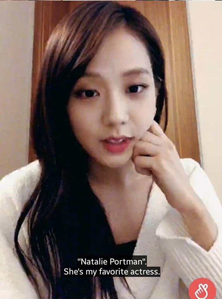 jisoo blackpink live