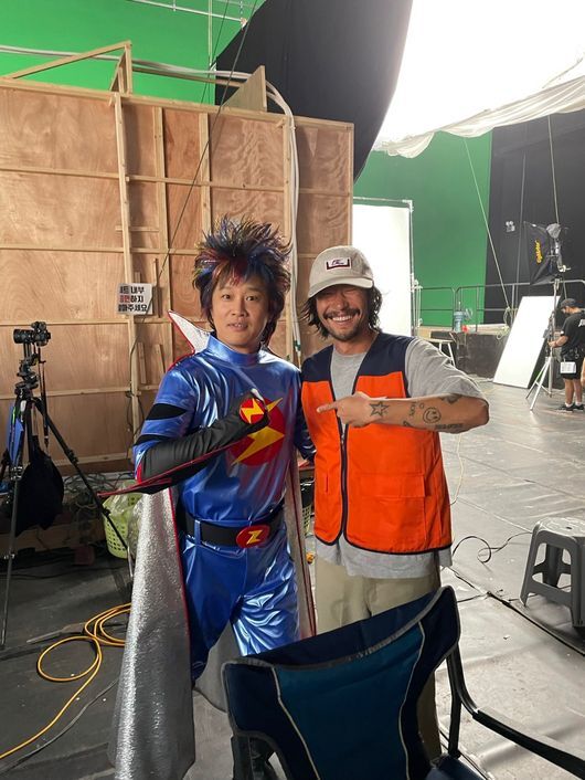 moving behind the scene 