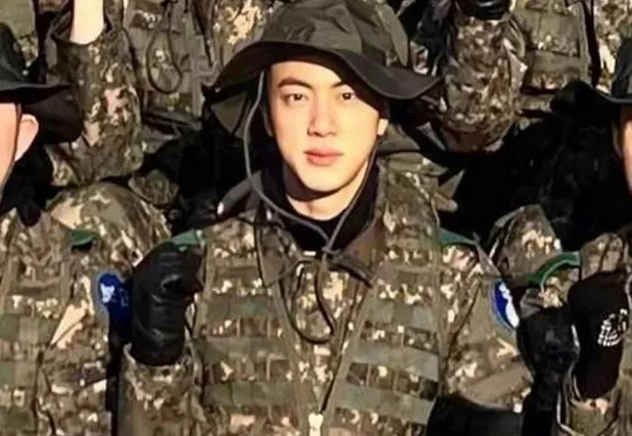 bts jin military