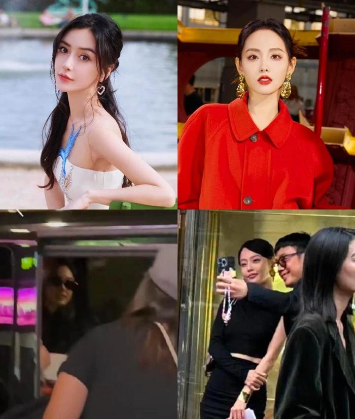 Zhang Jia Ni and Angelababy 
