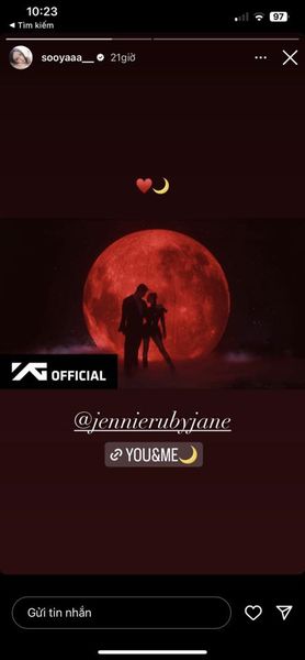 jisoo story ig
