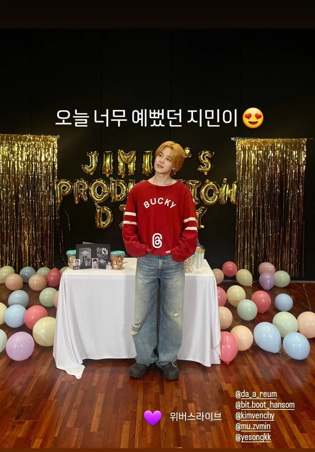 bts jimin yellow hair