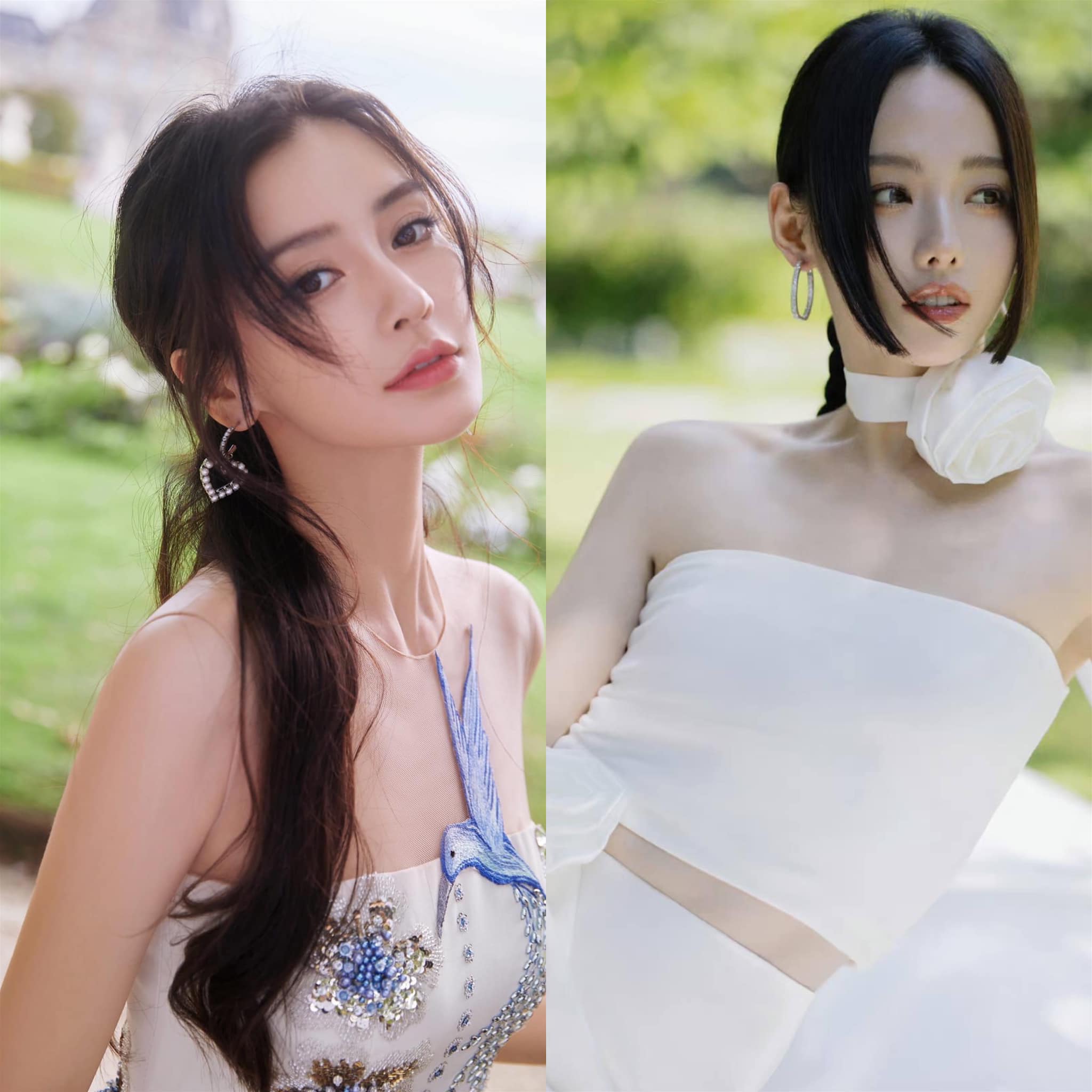 Angelababy and Baby Zhang 