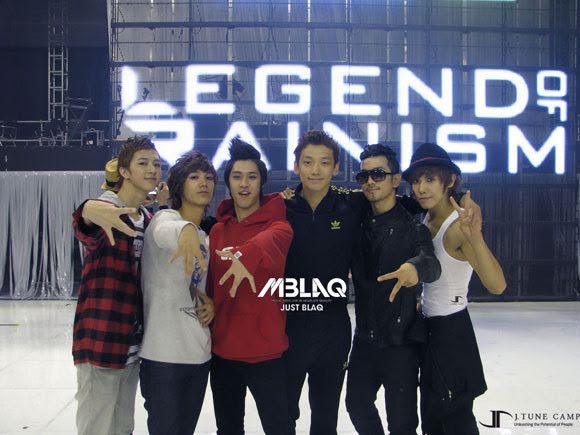 Rain and MBLAQ