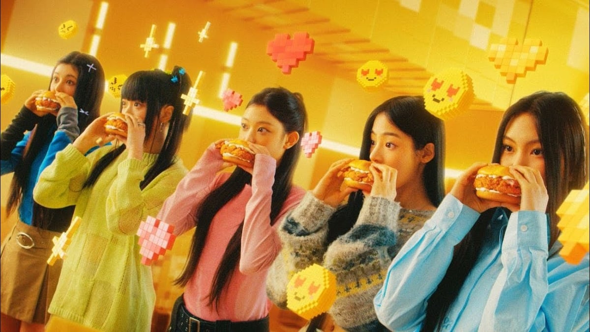 newjeans mcdonalds