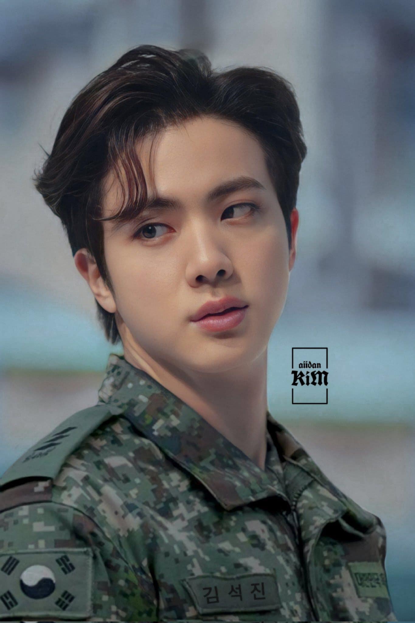 bts jin military