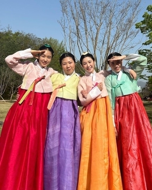 my dearest-lee da in behind the scene 