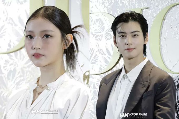 cha eun woo haerin dior thumbnail