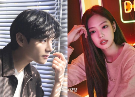 bts v jennie