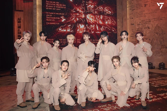 SEVENTEEN had a productive year with two hit mini-albums.