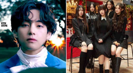 newjeans bts v thumbnail