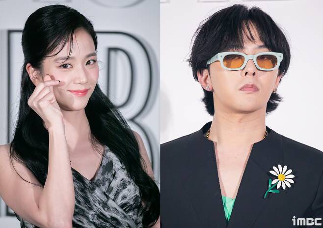 jisoo g-dragon