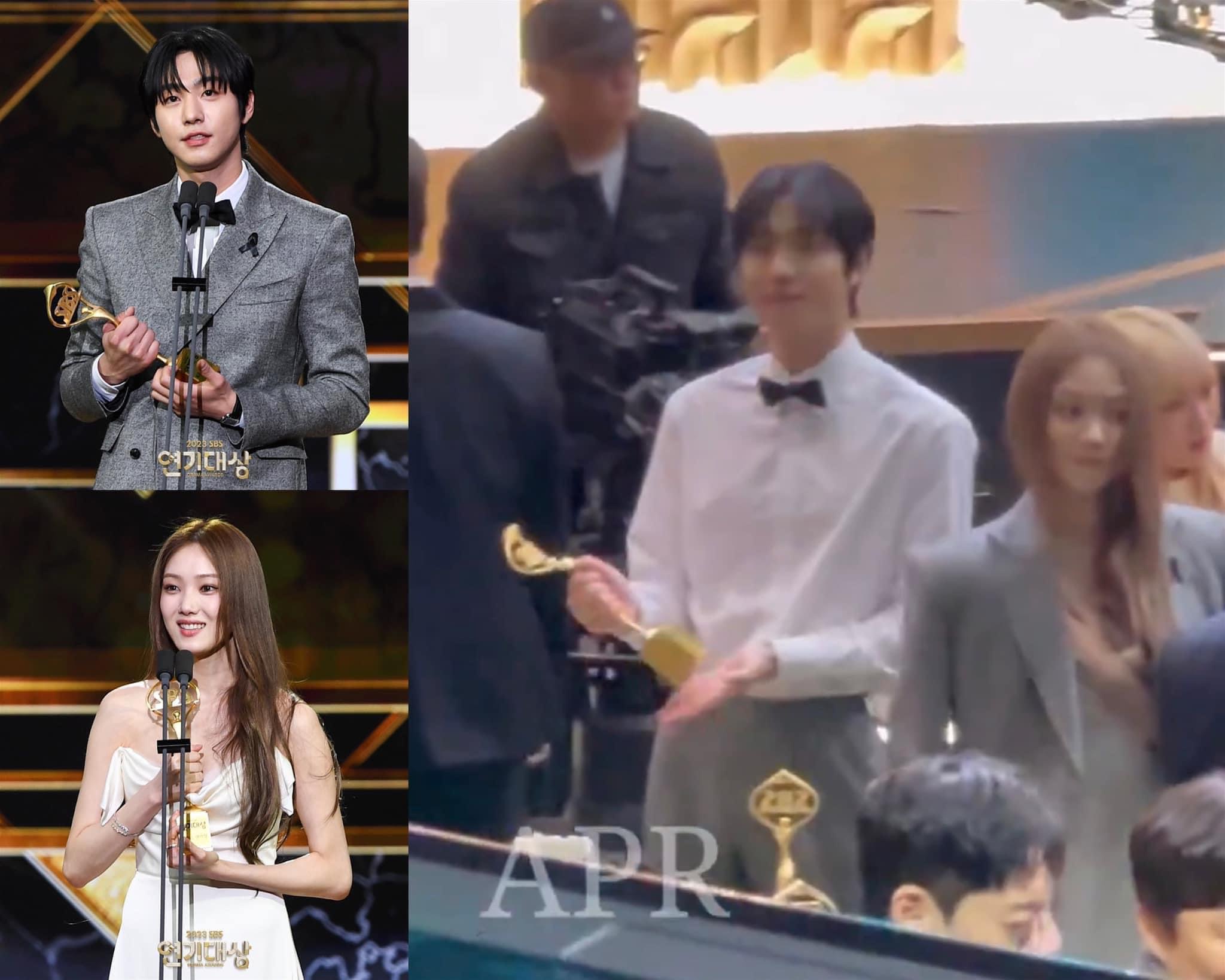 Ahn Hyo-seop Lee Sung-kyung SBS drama awards 2023