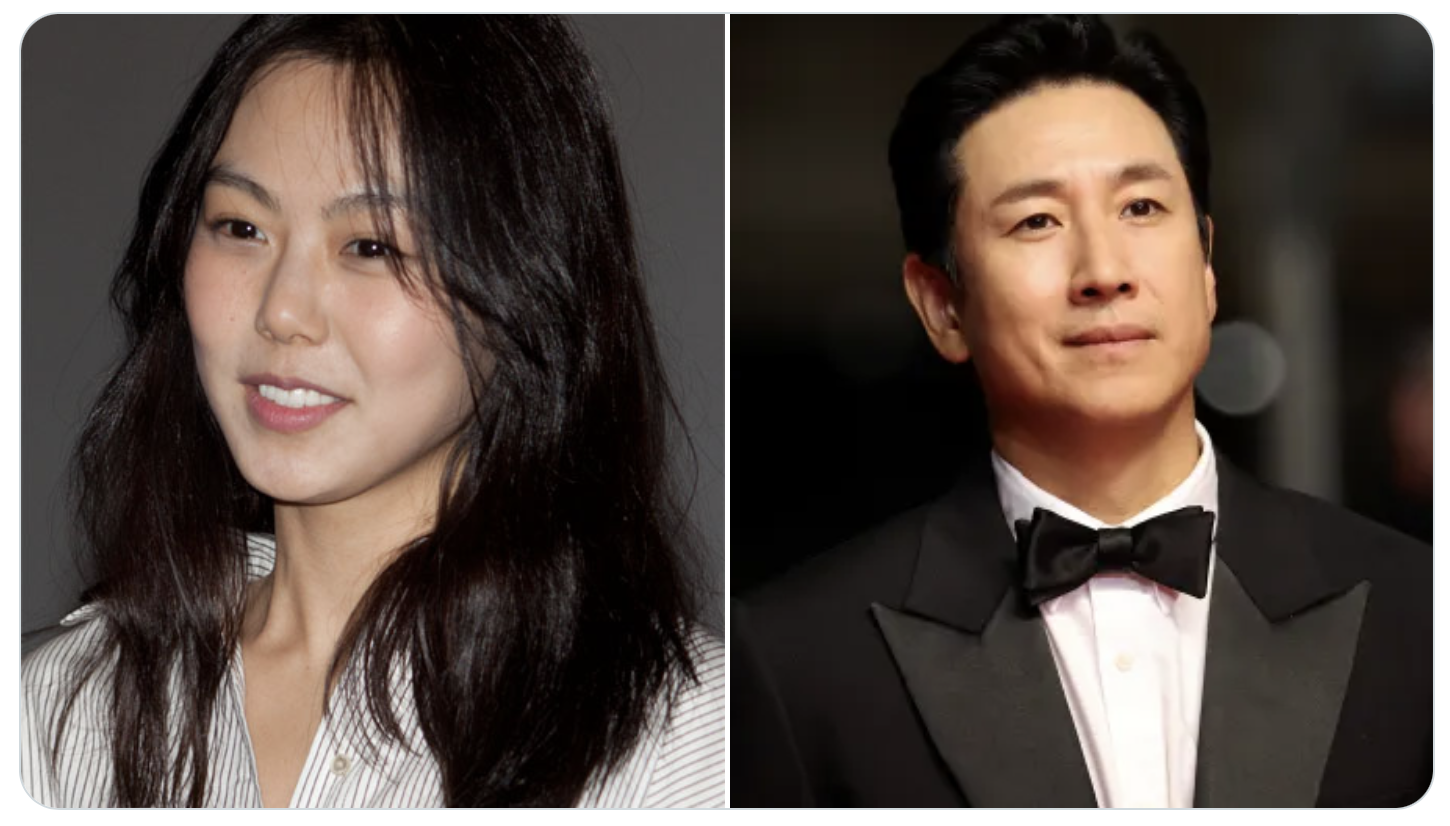 Lee Sun Kyun and Kim Minhee