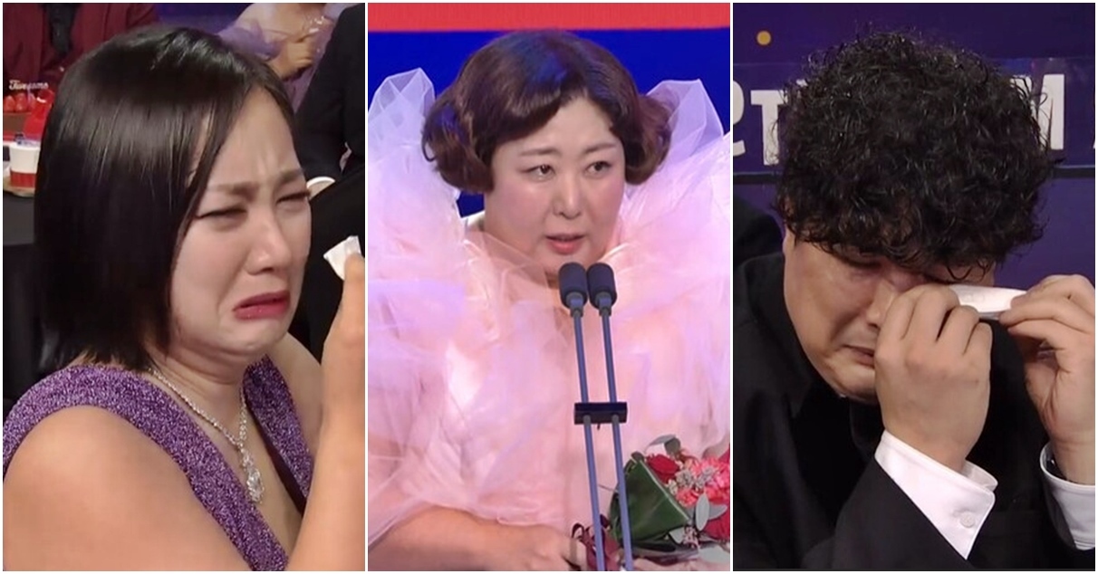 Shin Ki-ru Park Na-rae Shindong 2023 SBS Entertainment Awards