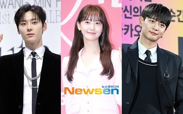 Hwang Minhyun, Im Yoona, and Choi Minho