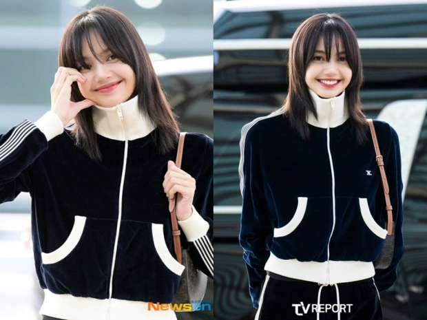 lisa blackpink incheon airport