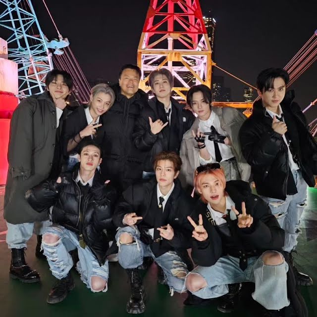 J.Y. Park with Stray Kids