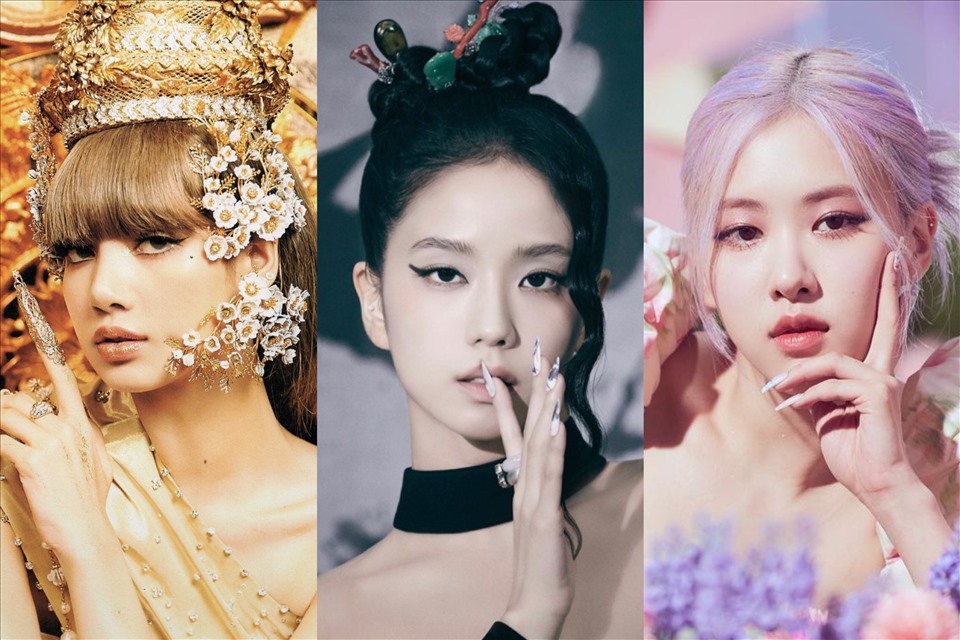 Jisoo, Rosé, and Lisa