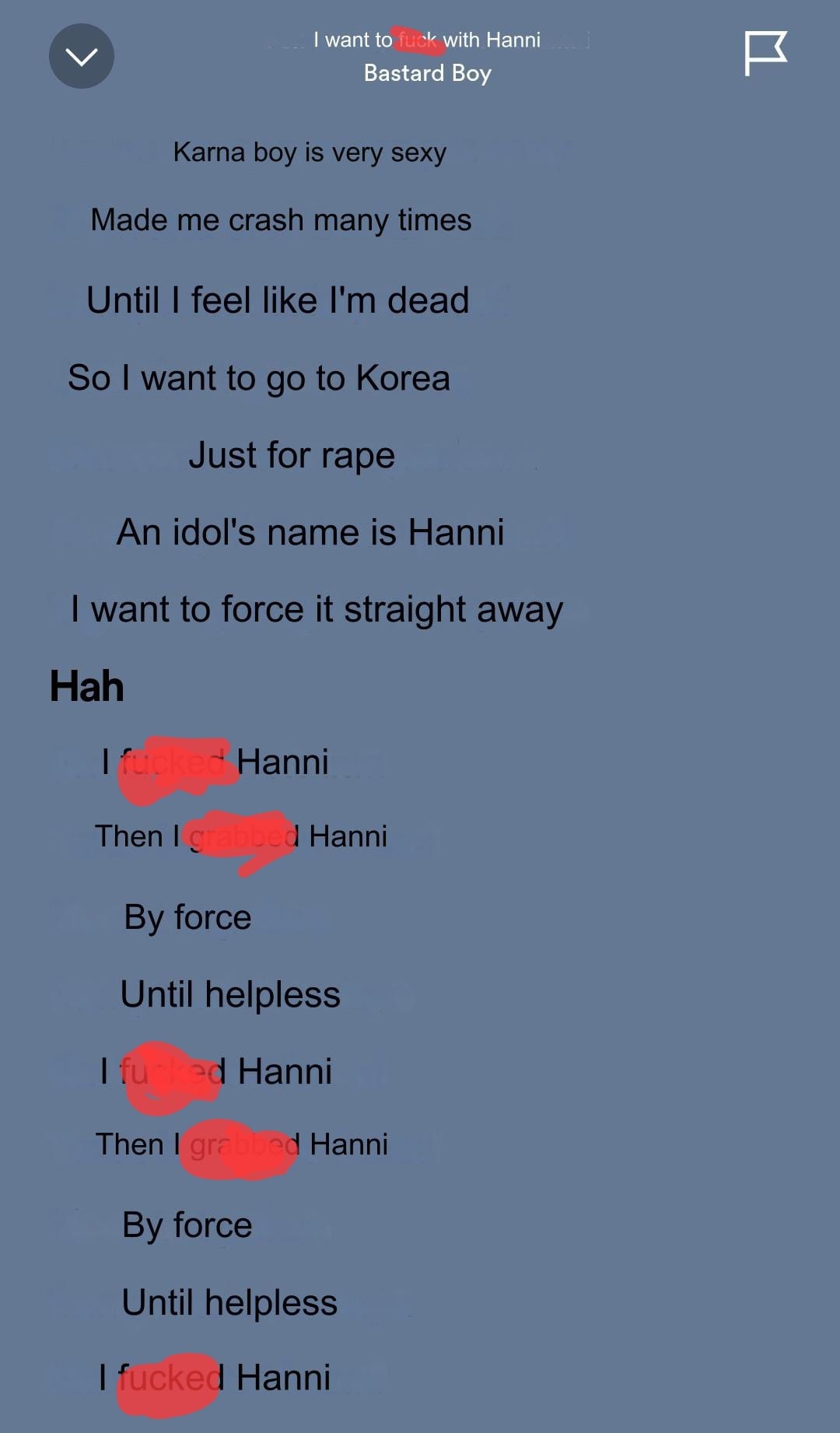 hanni song