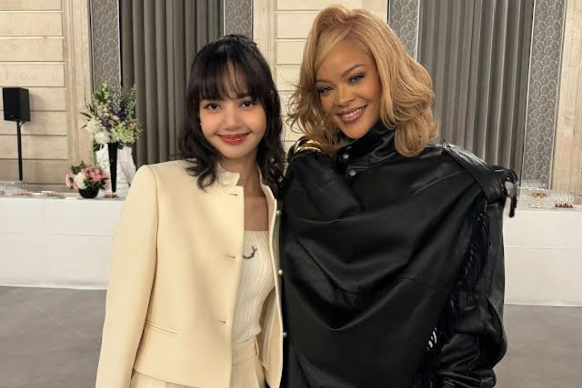 lisa blackpink rihanna thumbnail