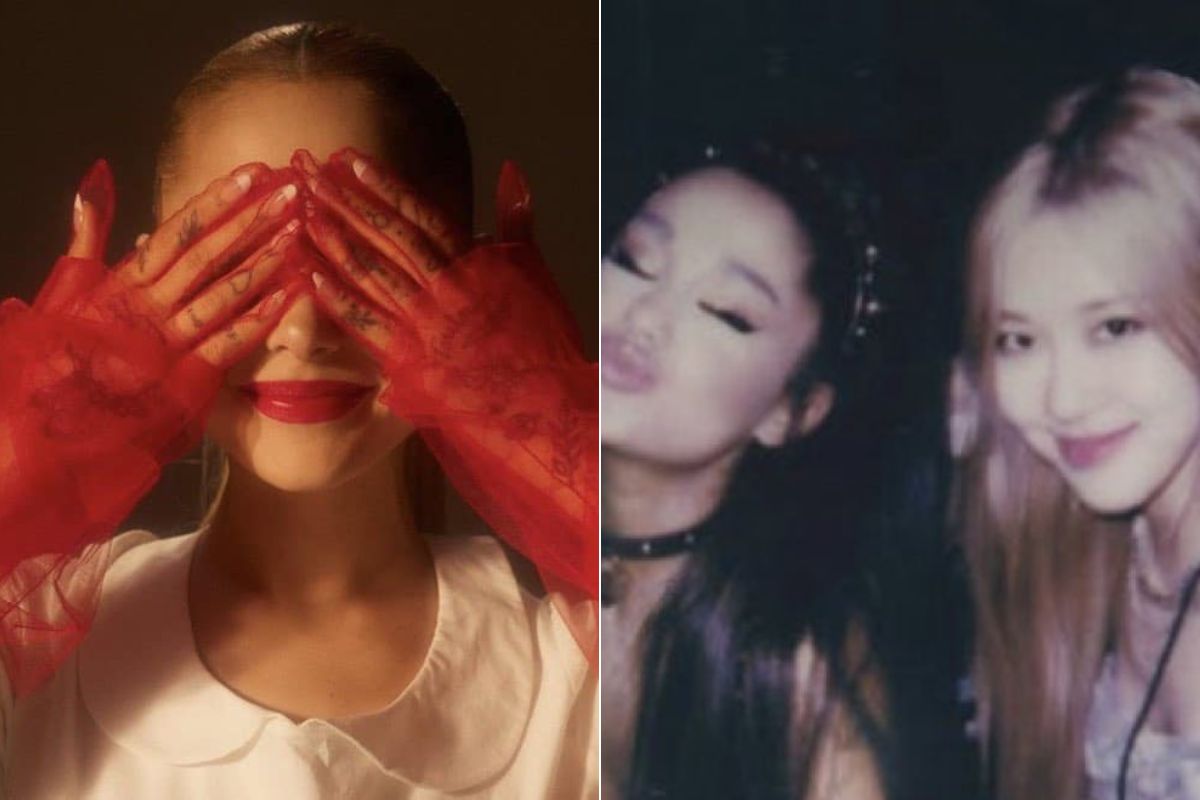 ariana grande rose blackpink thumbnail