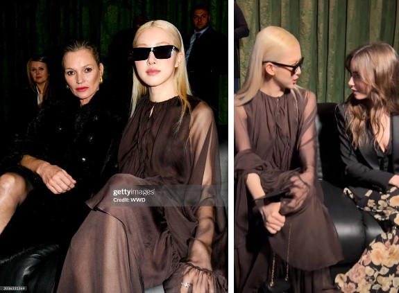 Roseblackpink-Kate Moss Lily Collins