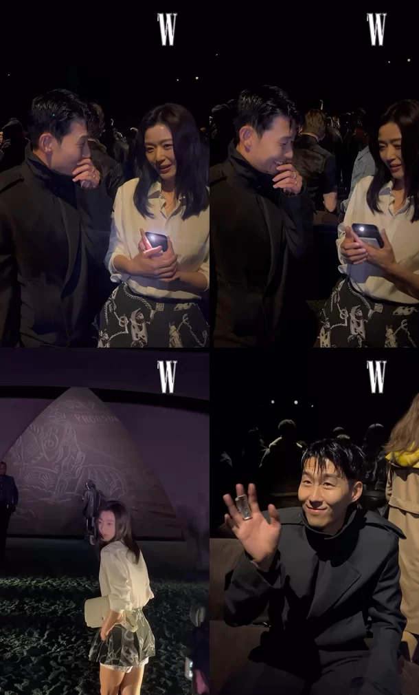son heung-min jeon ji-hyun