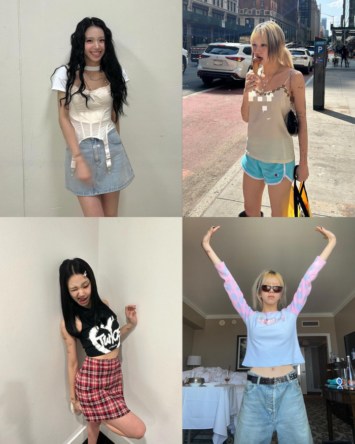 Recently, she dresses like a true fashionable IT-Girl. It seems that after struggling for a long time, Chaeyoung has finally found a style that suits her.